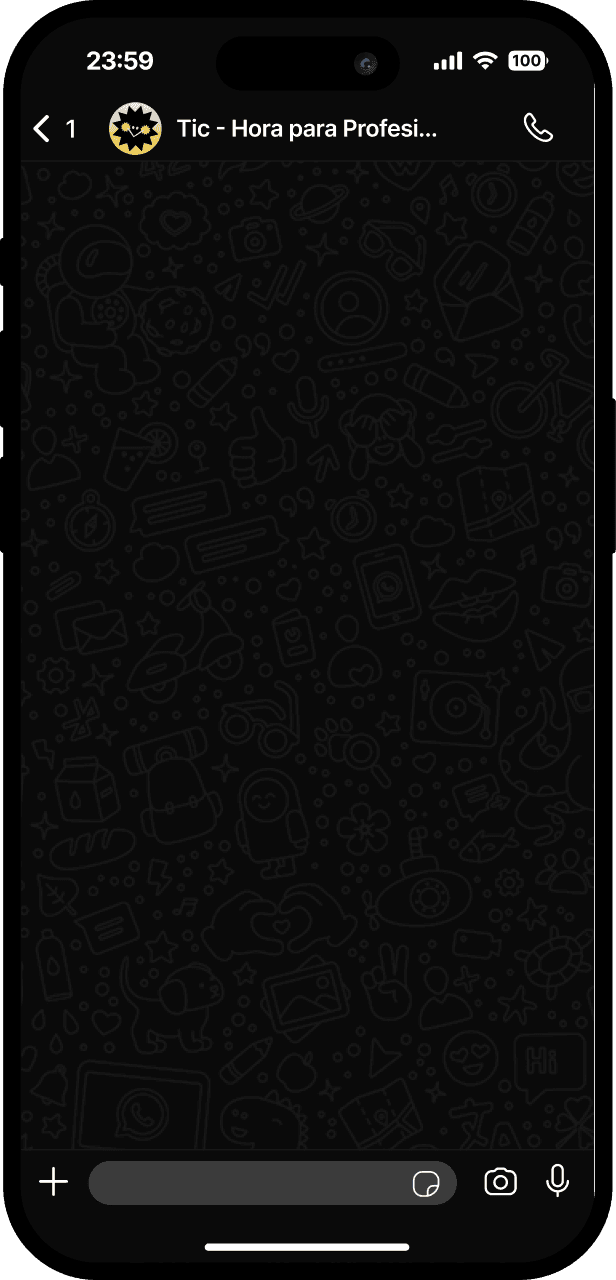 "tic" Hora App AI Assistant